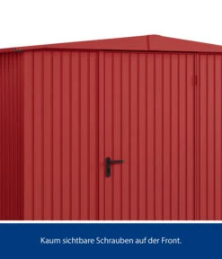 Hörmann Berry-Gerätehaus Classic-S Typ 1, Ca. B258,8/H216/T121,3 Cm -Hörmann Verkauf 6668297 WE DE 005 HoermannMetallgeraetehaus