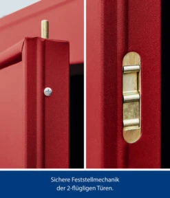 Hörmann Berry-Gerätehaus Modern-S Typ 1, Ca. B258,8/H216/T121,3 Cm -Hörmann Verkauf 6669378 WE DE 006 HoermannMetallgeraetehaus