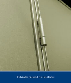 Hörmann Berry-Gerätehaus Modern-P Typ 2, Ca. B247,9/H232,3/T283,4 Cm -Hörmann Verkauf 6670244 WE DE 007 HoermannMetallgeraetehaus