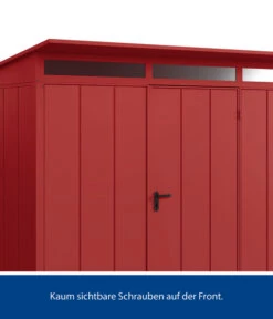 Hörmann Berry-Gerätehaus Modern-P Typ 3, Ca. B312,7/H232,3/T283,4 Cm -Hörmann Verkauf 6670384 WE DE 005 HoermannMetallgeraetehaus
