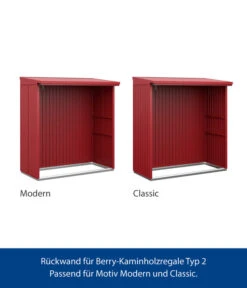 Hörmann Rückwand Für Berry-Kaminholzregal Typ 2, Ca. B188/H177,7 Cm -Hörmann Verkauf 6675649 WE FS 003 HoermannRueckwand