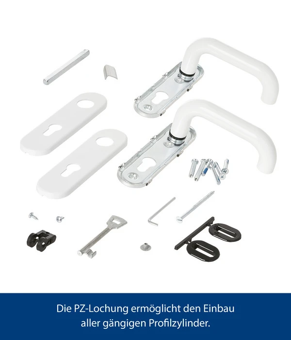 Hörmann Drückergarnitur PZ-Ausführung Aluguss 3 Hörmann Drückergarnitur PZ-Ausführung Aluguss - Image 3