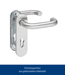 Hörmann Drückergarnitur PZ-Ausführung Edelstahl Gebürstet -Hörmann Verkauf 6675763 WE DE 001 HoermannDrueckergarnitur