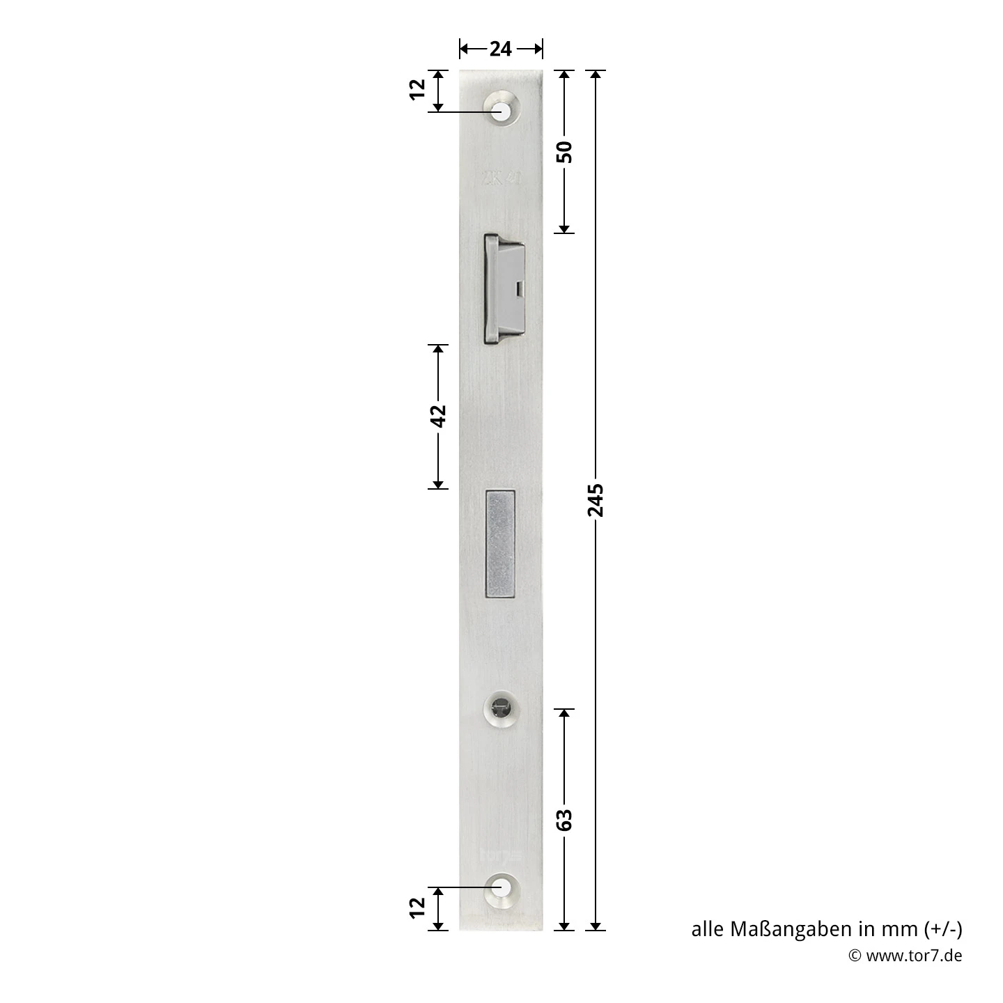 Hörmann Schlupftür-Schloss DF80/95/98, PZ, DIN Links 5 Hörmann Schlupftür-Schloss DF80/95/98, PZ, DIN Links - Image 5