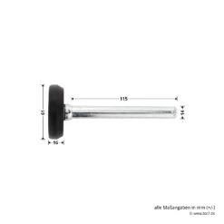 Hörmann Laufrolle DF95/DF98 Komplett, Links 17 Hörmann Laufrolle DF95/DF98 Komplett, Links -Hörmann Verkauf 760071 hoermann laufrolle df95 df98 komplett links masse