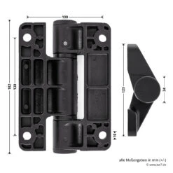 Hörmann Aluminium-Druckgussband, Aufliegend 5 Hörmann Aluminium-Druckgussband, Aufliegend -Hörmann Verkauf 766664 hoermann aluminium druckgussband aufliegend masse
