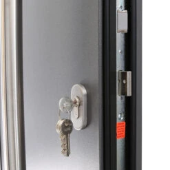 Hörmann ThermoPlus Haustür THP 750 Titan Metallic CH703 DIN RECHTS -Hörmann Verkauf thp750rech703 hoermann thermopro haustuer din rechts titan metallic 06